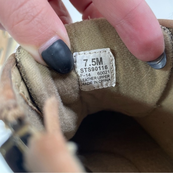 Sperry Womens Marella Leather Chukka Boots Size 7.5 - Picture 7 of 8